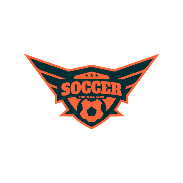 Soccer football club logo template Vignette