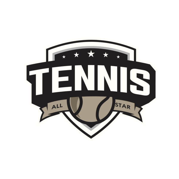 Tennis All star logo 01 Vignette