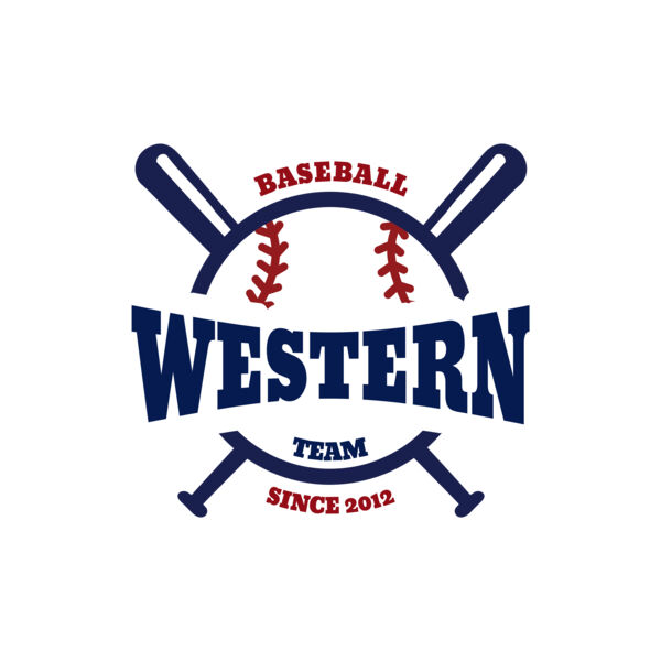 Baseball Team Logo 04 Vignette