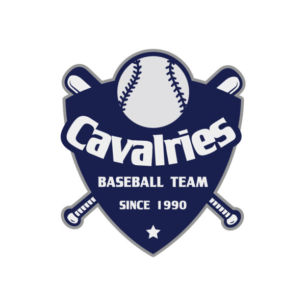 Baseball Logo Team 04 Vignette