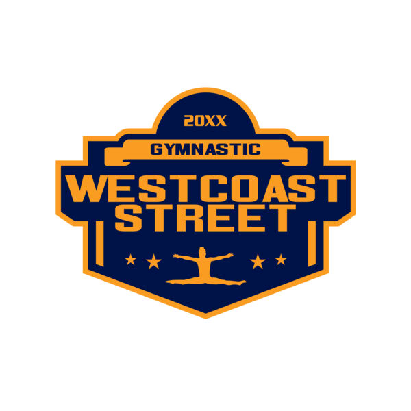 West Coast Street Gymnastic logo template 02 Vignette