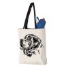 11L Canvas Tote with Contrast-Color Handles Vignette