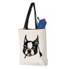 11L Canvas Tote with Contrast-Color Handles Vignette