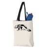 11L Canvas Tote with Contrast-Color Handles Vignette