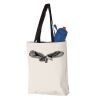 11L Canvas Tote with Contrast-Color Handles Vignette