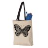 11L Canvas Tote with Contrast-Color Handles Vignette