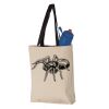 11L Canvas Tote with Contrast-Color Handles Vignette