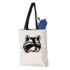11L Canvas Tote with Contrast-Color Handles Vignette