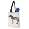 11L Canvas Tote with Contrast-Color Handles Vignette