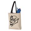 11L Canvas Tote with Contrast-Color Handles Vignette