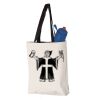 11L Canvas Tote with Contrast-Color Handles Vignette