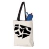 11L Canvas Tote with Contrast-Color Handles Vignette