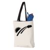 11L Canvas Tote with Contrast-Color Handles Vignette