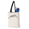 11L Canvas Tote with Contrast-Color Handles Vignette