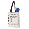 11L Canvas Tote with Contrast-Color Handles Vignette