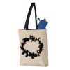 11L Canvas Tote with Contrast-Color Handles Vignette