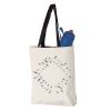 11L Canvas Tote with Contrast-Color Handles Vignette