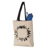 11L Canvas Tote with Contrast-Color Handles Vignette