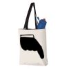 11L Canvas Tote with Contrast-Color Handles Vignette
