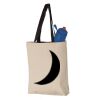 11L Canvas Tote with Contrast-Color Handles Vignette