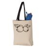 11L Canvas Tote with Contrast-Color Handles Vignette