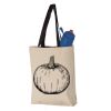 11L Canvas Tote with Contrast-Color Handles Vignette