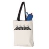 11L Canvas Tote with Contrast-Color Handles Vignette