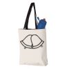 11L Canvas Tote with Contrast-Color Handles Vignette