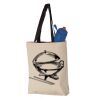 11L Canvas Tote with Contrast-Color Handles Vignette