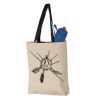 11L Canvas Tote with Contrast-Color Handles Vignette