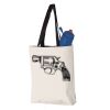 11L Canvas Tote with Contrast-Color Handles Vignette