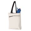 11L Canvas Tote with Contrast-Color Handles Vignette
