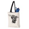 11L Canvas Tote with Contrast-Color Handles Vignette