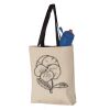 11L Canvas Tote with Contrast-Color Handles Vignette