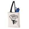 11L Canvas Tote with Contrast-Color Handles Vignette
