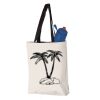 11L Canvas Tote with Contrast-Color Handles Vignette