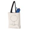11L Canvas Tote with Contrast-Color Handles Vignette