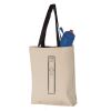 11L Canvas Tote with Contrast-Color Handles Vignette