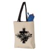 11L Canvas Tote with Contrast-Color Handles Vignette
