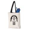 11L Canvas Tote with Contrast-Color Handles Vignette