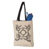 11L Canvas Tote with Contrast-Color Handles Vignette