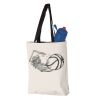 11L Canvas Tote with Contrast-Color Handles Vignette