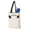 11L Canvas Tote with Contrast-Color Handles Vignette