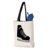 11L Canvas Tote with Contrast-Color Handles Vignette