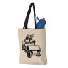 11L Canvas Tote with Contrast-Color Handles Vignette