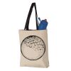 11L Canvas Tote with Contrast-Color Handles Vignette