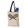 11L Canvas Tote with Contrast-Color Handles Vignette