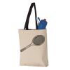 11L Canvas Tote with Contrast-Color Handles Vignette