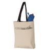 11L Canvas Tote with Contrast-Color Handles Vignette