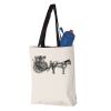 11L Canvas Tote with Contrast-Color Handles Vignette